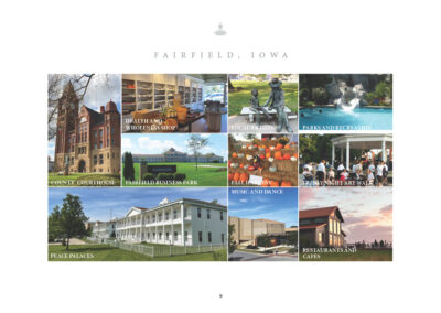 County Courthouse Health and Wholeness Shop Local Artists Parks and Recreation Fairfield Business Park Fall Harvest Friday Night Art Walk Peace Palaces Music and Dance Restaurants and Cafes